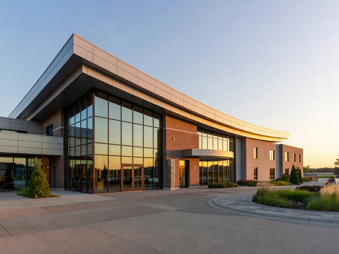 Exterior facade profile of Casino New Brunswick entertainment resort in Moncton.